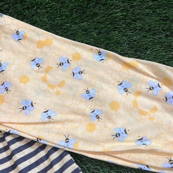 Cat & Jack Pajama Pants and Shorts set of 2 - Bee Print 🐝 - Picture 2 of 6